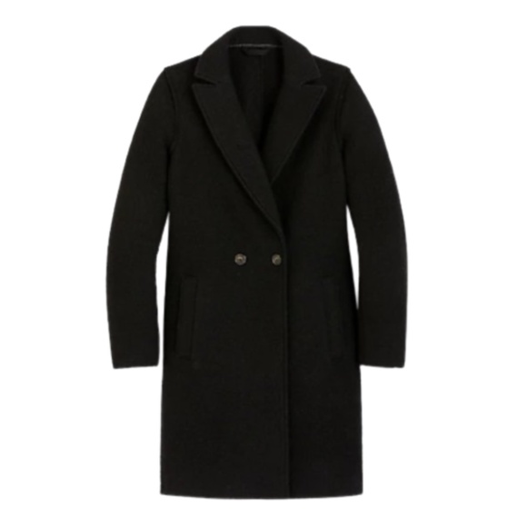 J. Crew Daphne topcoat in Italian boiled wool EUC - Picture 1 of 12